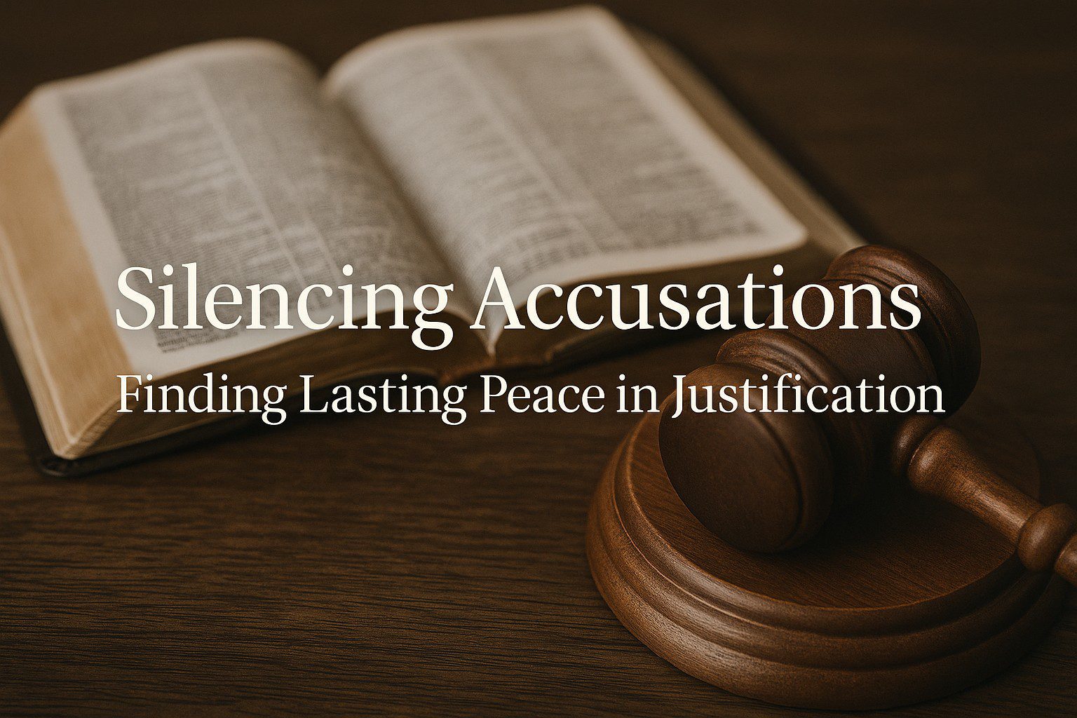 Silencing Accusations After Justification 7 Silencing Accusations After Justification